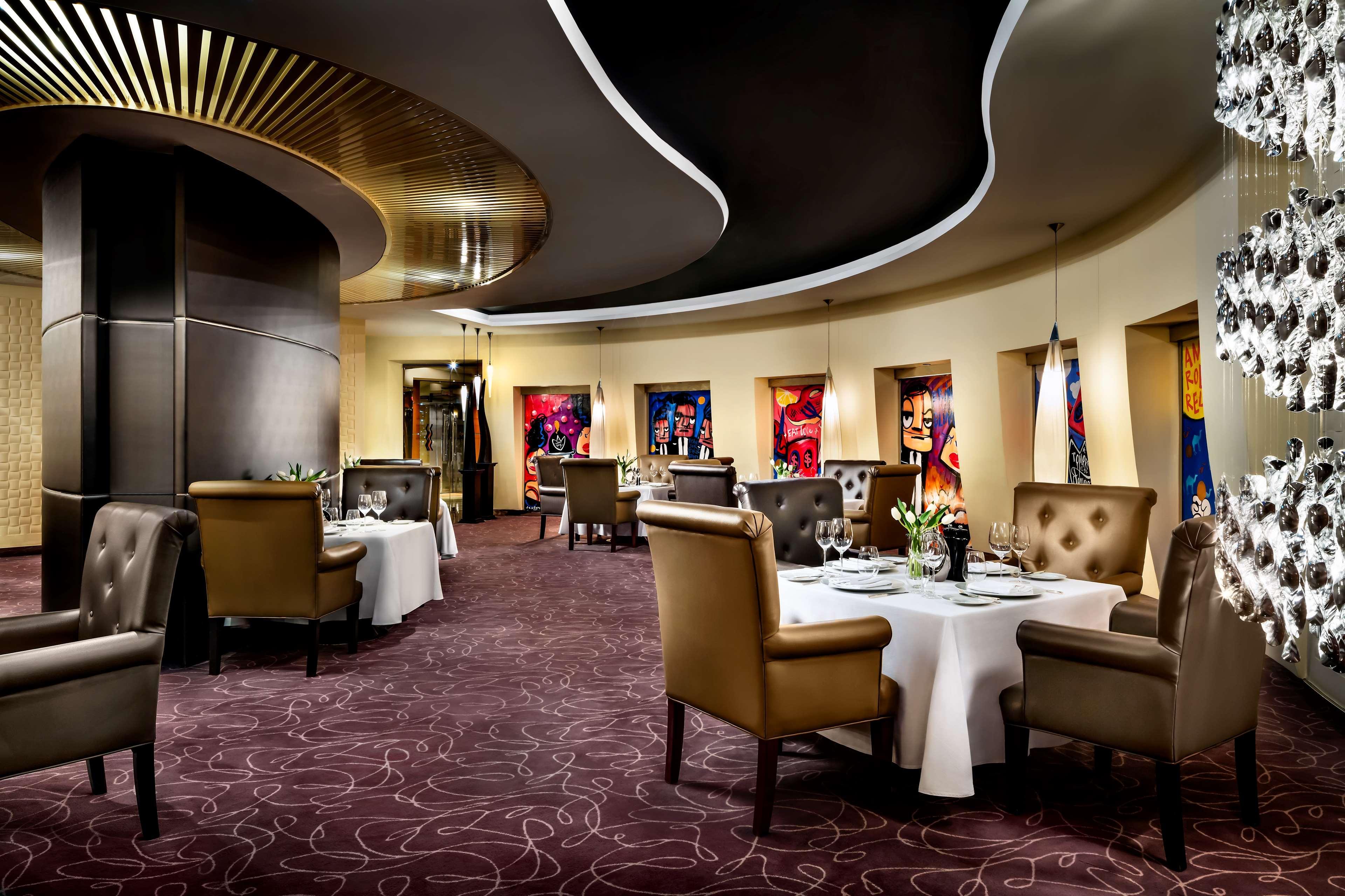 Hotel Fairmont Dubaj Zewnętrze zdjęcie The restaurant