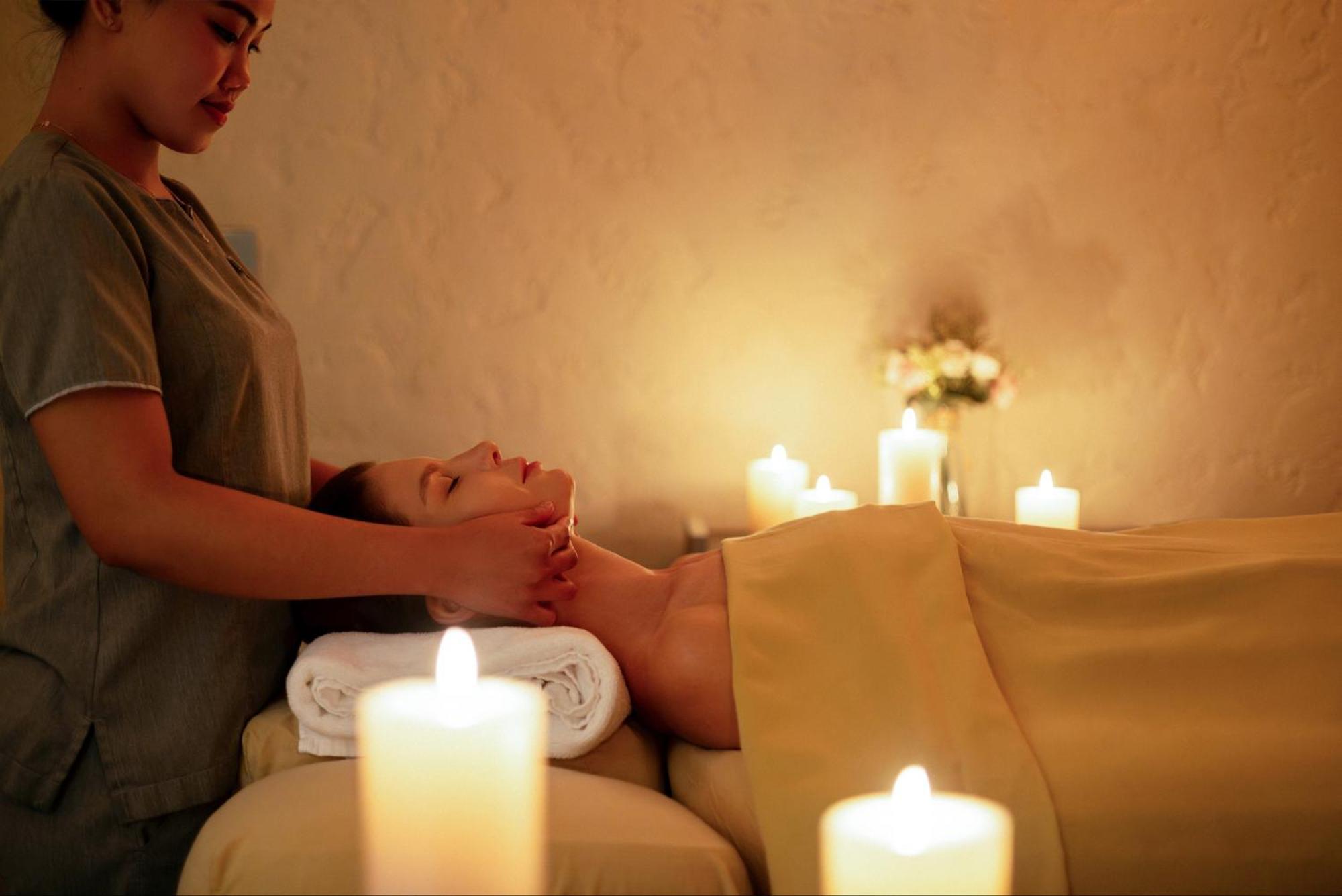 Hotel Fairmont Dubaj Zewnętrze zdjęcie Thai massage