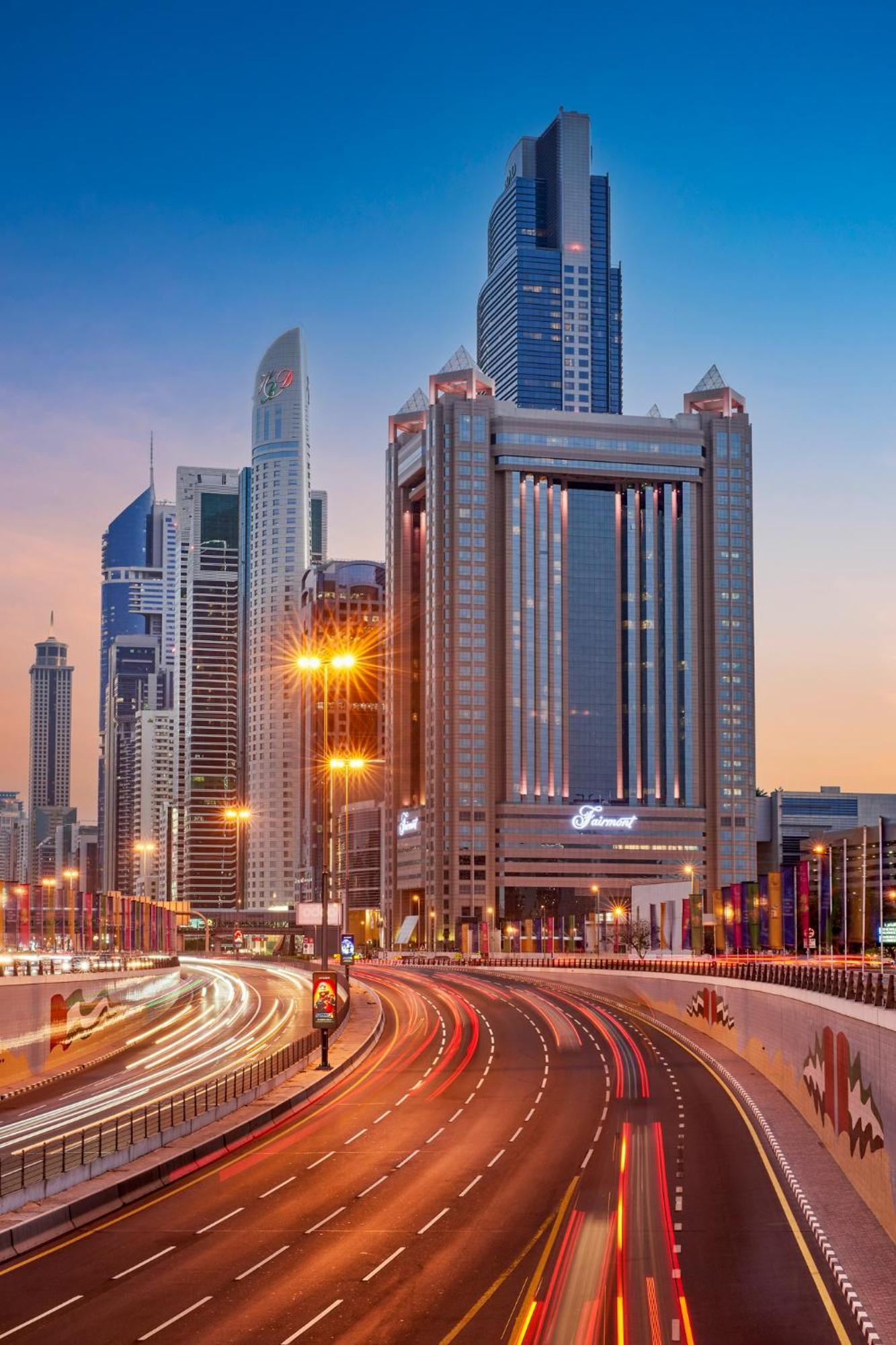 Hotel Fairmont Dubaj Zewnętrze zdjęcie