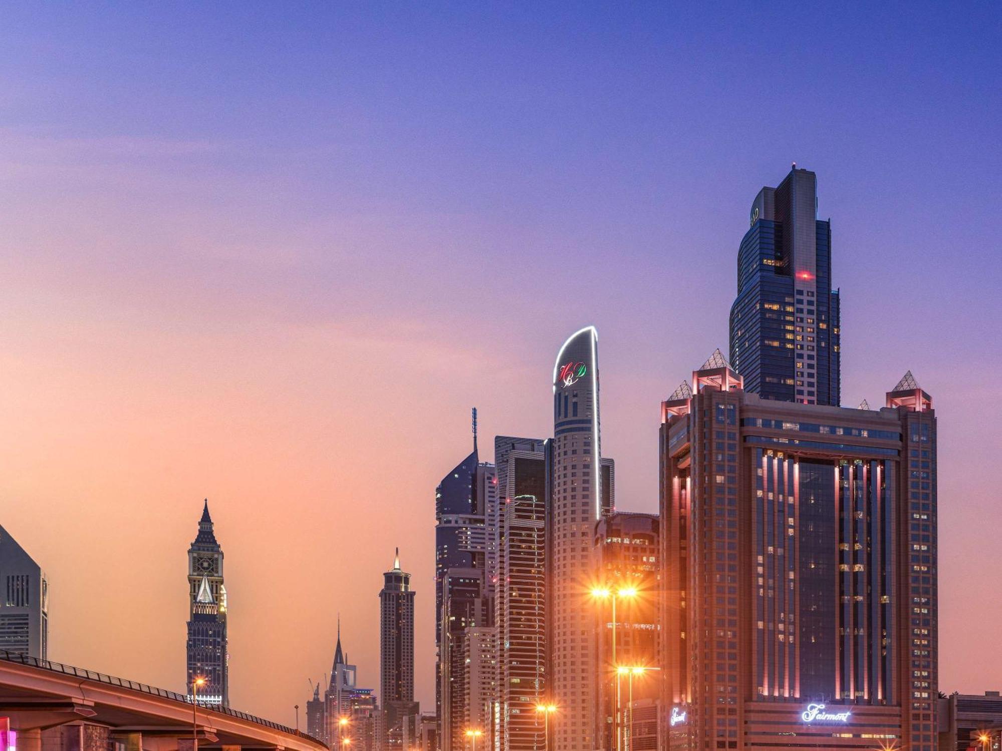 Hotel Fairmont Dubaj Zewnętrze zdjęcie
